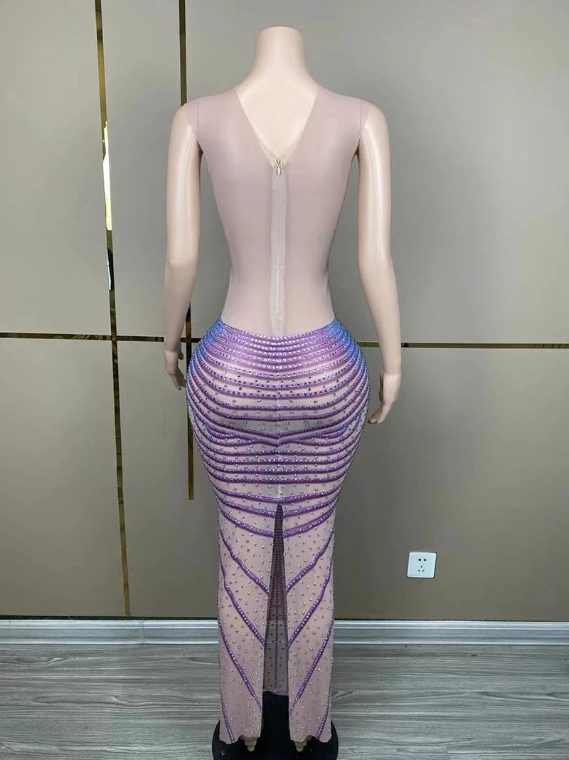 Novance Y3463 New Clothes Wholesale Sexy Outfits Female Party Long Dress Bodycon Women Dress Unique Design  Light Color Dresses