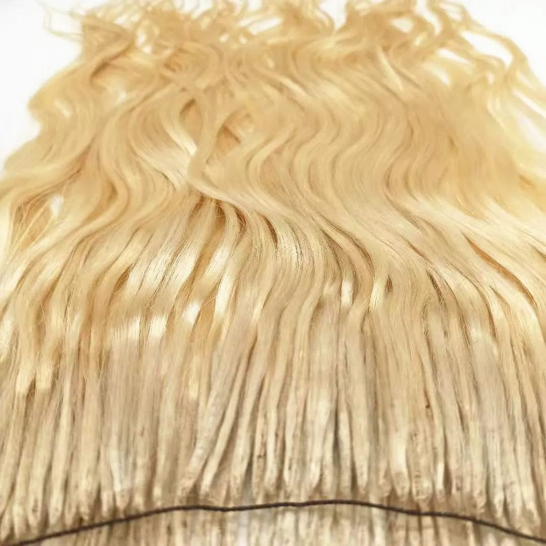 Now style human hair extension in Korea/Japan salon 100% virgin hair material no tip hair extension wigs