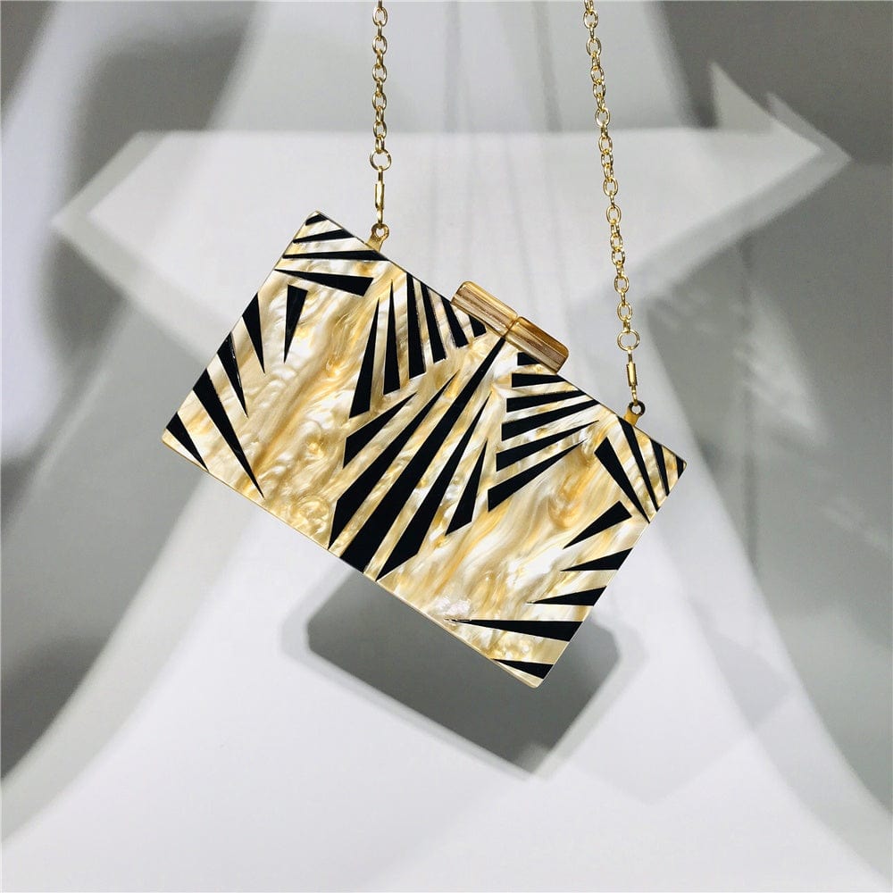 OC4180 Guangzhou Occi Factory Wholesale Fashion Clutch Bag Acrylic For Women