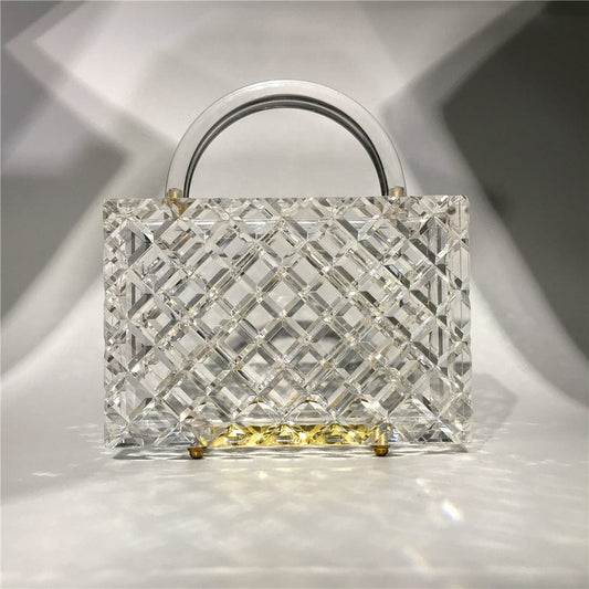 OC4188 Wholesale Online Shop acrylic bags clear