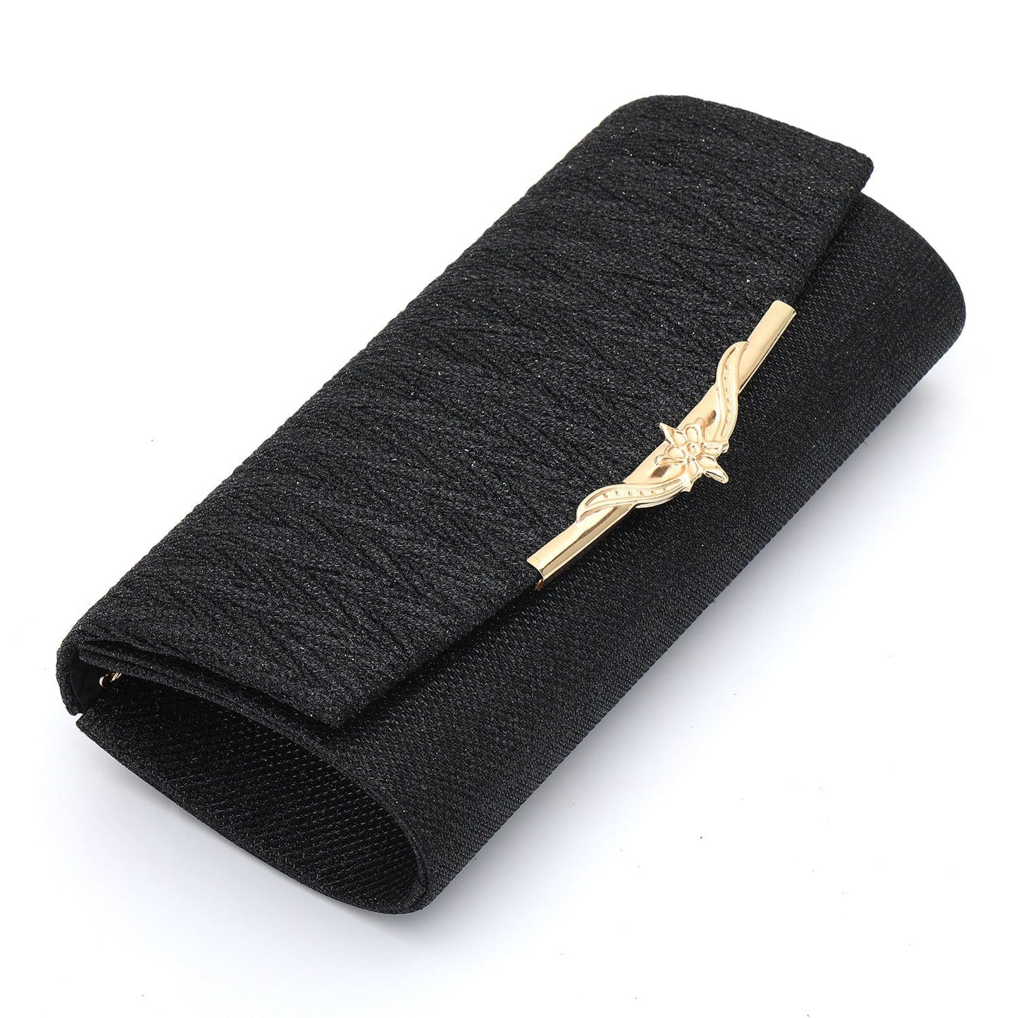 Occidental Dinner Fashion Women's Evening Dress Bag Handheld Bag Party Metal Pleated Women's Bag