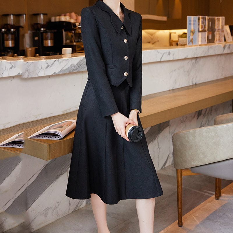 OEM High-Quality 2 Piece Dealers Set Office Ladies Candy Color Skirt Suit Designs Women Business Suits for work Formal Wear