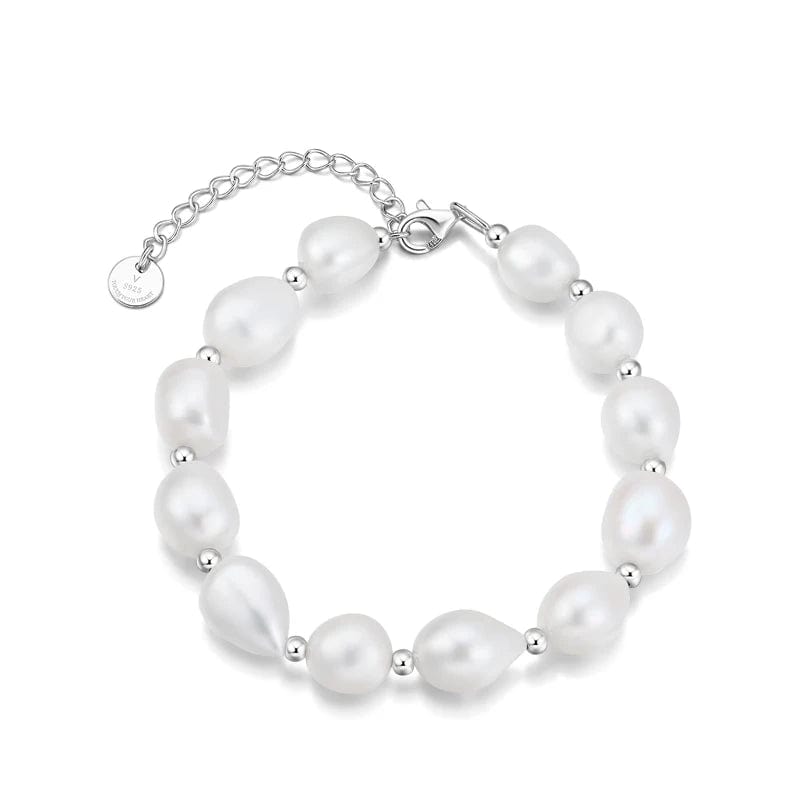 OEM&ODM Wholesale Turkish jewelry Sterling Silver 925 14k Gold Plated Pearl Beads Bracelets Jewelry