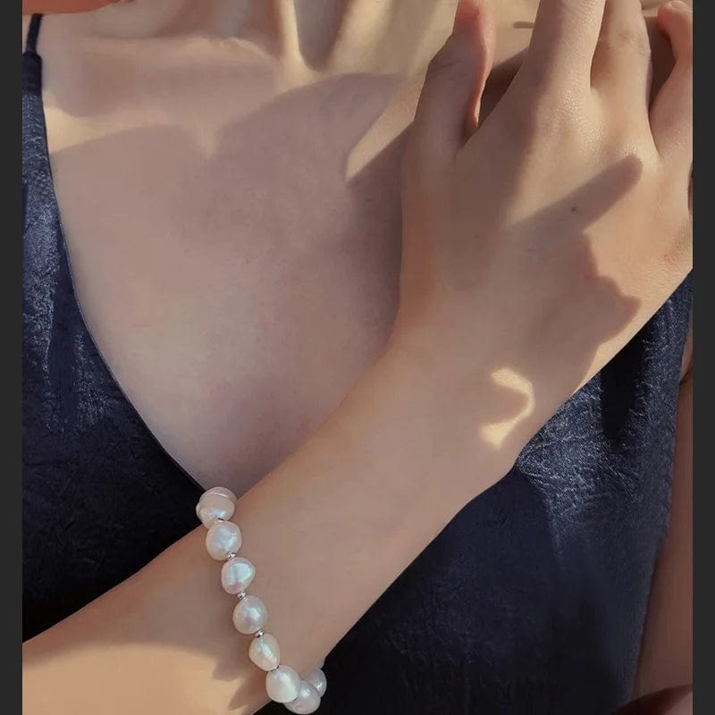 OEM&ODM Wholesale Turkish jewelry Sterling Silver 925 14k Gold Plated Pearl Beads Bracelets Jewelry