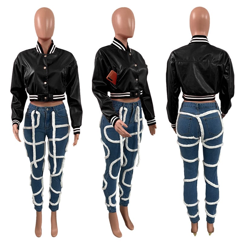 oem wholesale brand new design elegant ladies washed tight denim jean women pencil pants trousers bales bulk women for women