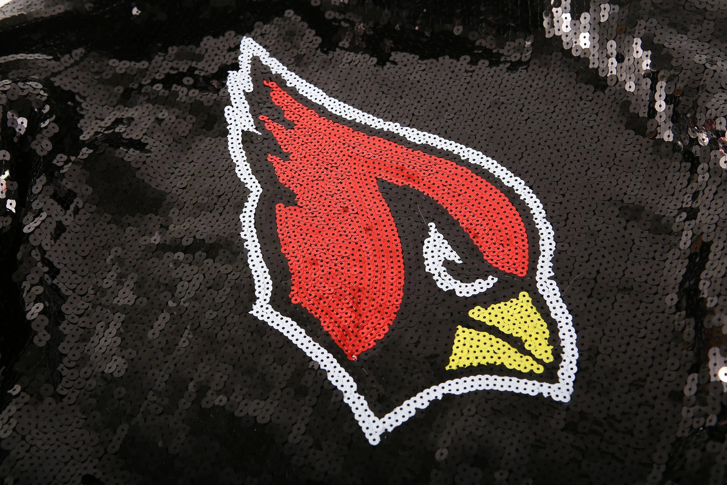 one size / 1 custom nfl cardinals stand-up collar sequins girl's plus size sports baseball uniform women sequins jacket