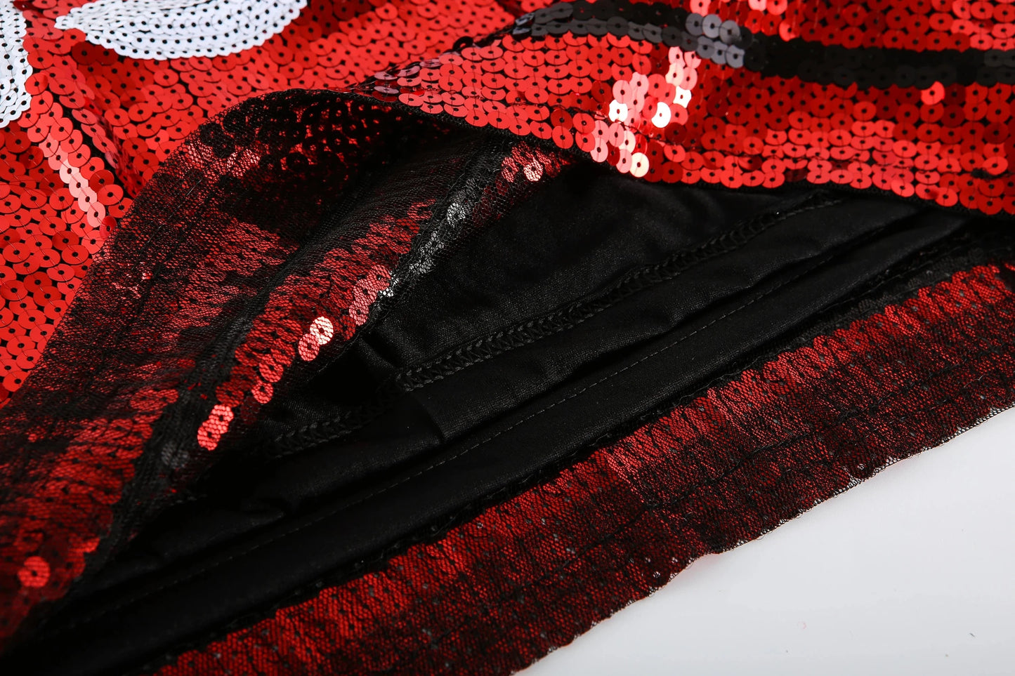 one size / 1 New design wssu rams Long T Shirt Dress Sequin Sexy loose short Shirt Party Bills Sequin Dress For Women