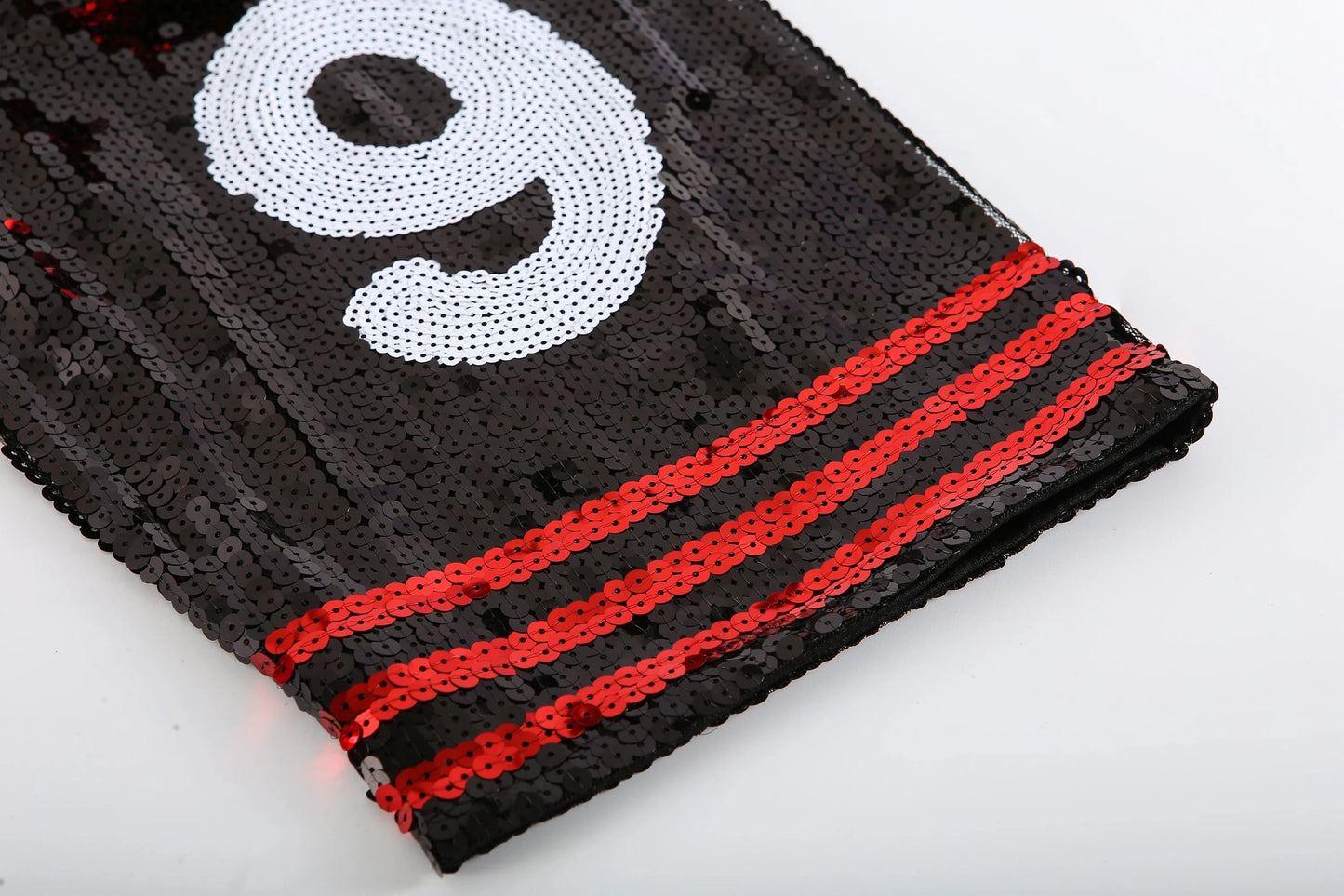 one size / 1 New design wssu rams Long T Shirt Dress Sequin Sexy loose short Shirt Party Bills Sequin Dress For Women