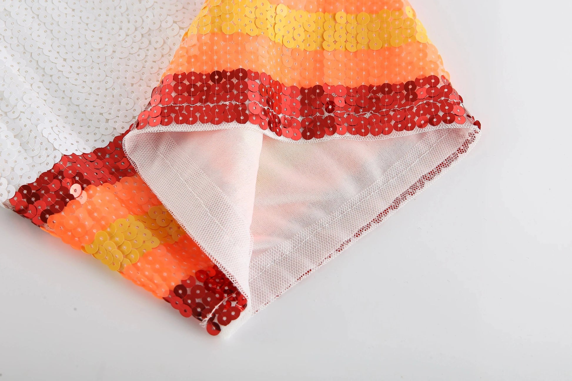 one size / 1 / Polyester new custom shirts girl sexy sequins short t shirt  women sequins crop top