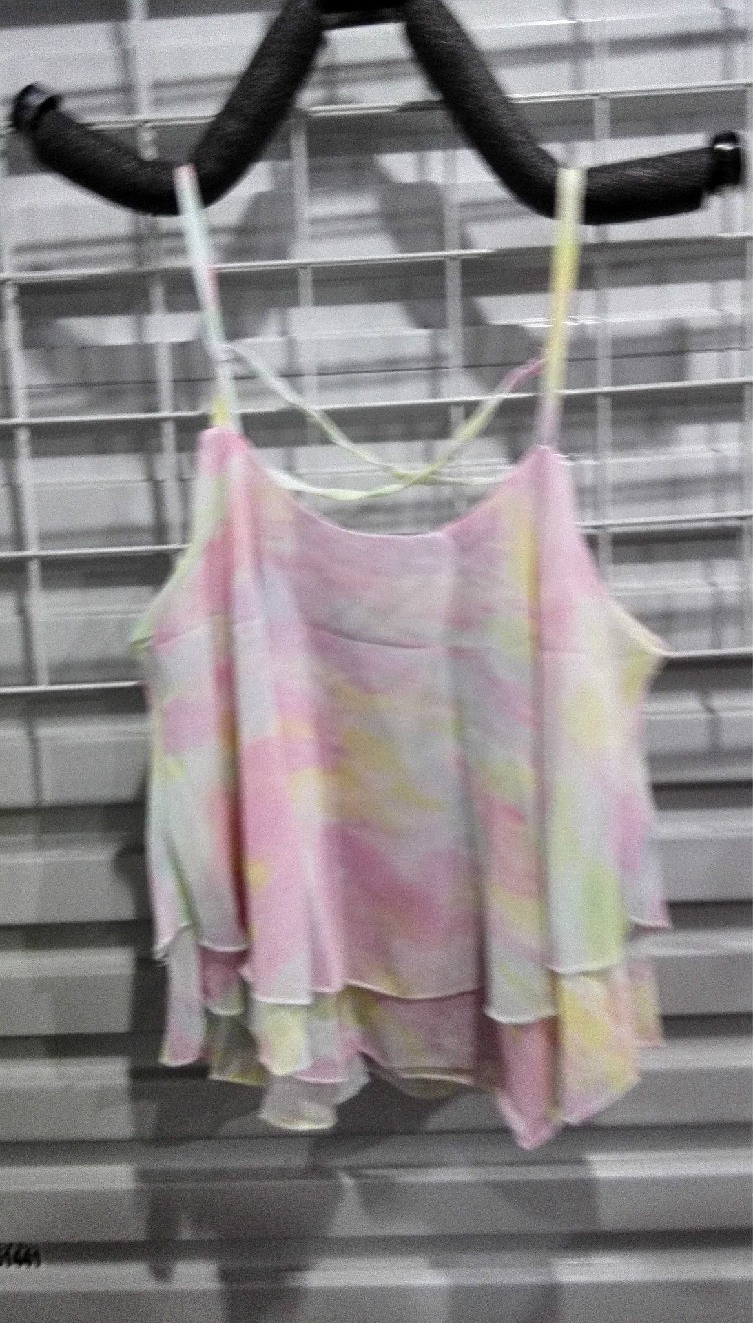 one size / Pink tye die Cute Floral Print Women Tank Top Summer Style Sexy Spaghetti Strap Girls Casual Tops Women Double Chiffon Vest E919