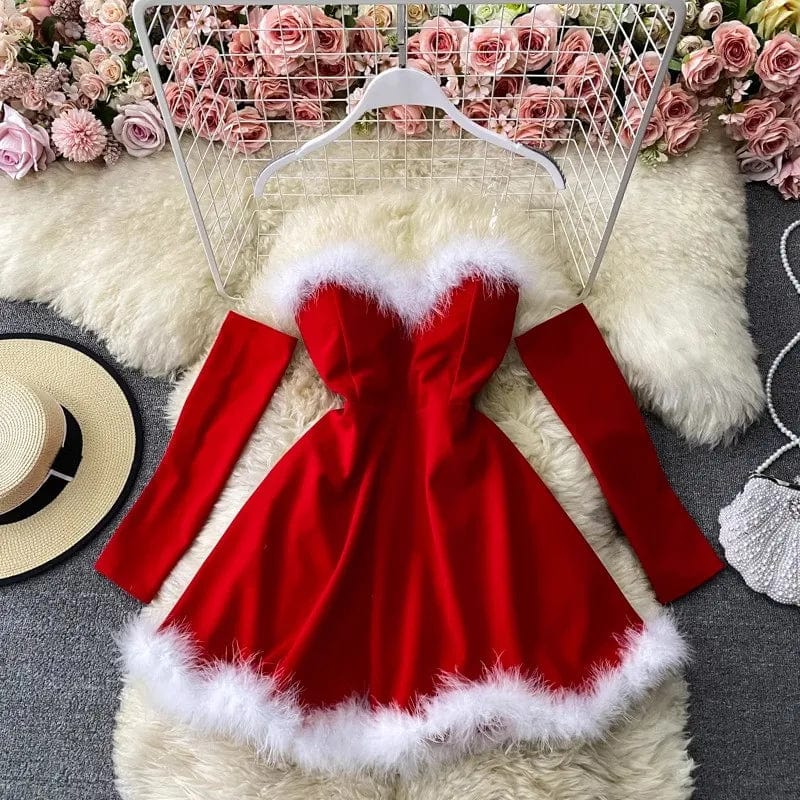 One Size Women's bra waist up thin A-line skirt Women's bra and waistband A-line dress