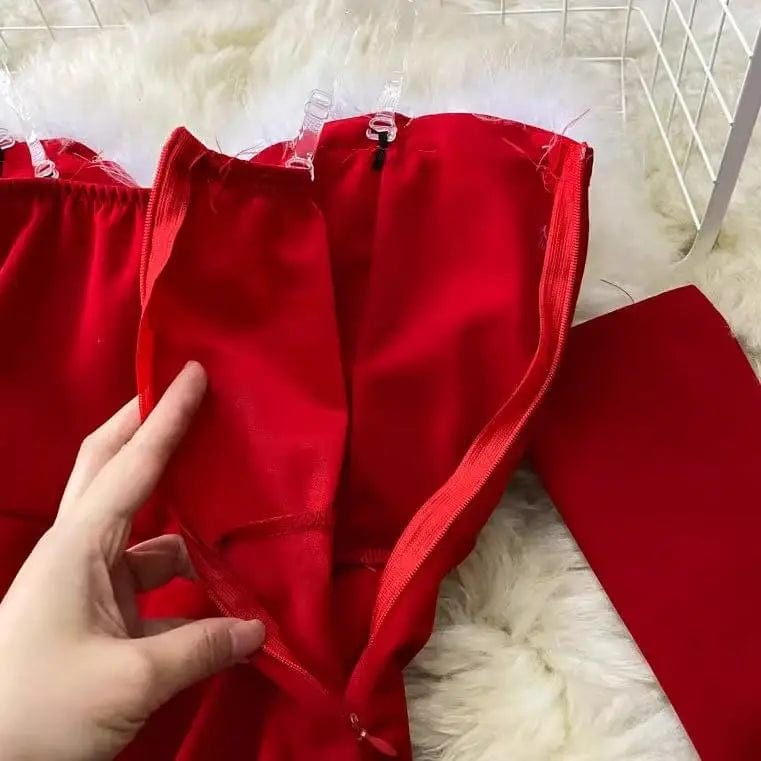 One Size Women's bra waist up thin A-line skirt Women's bra and waistband A-line dress