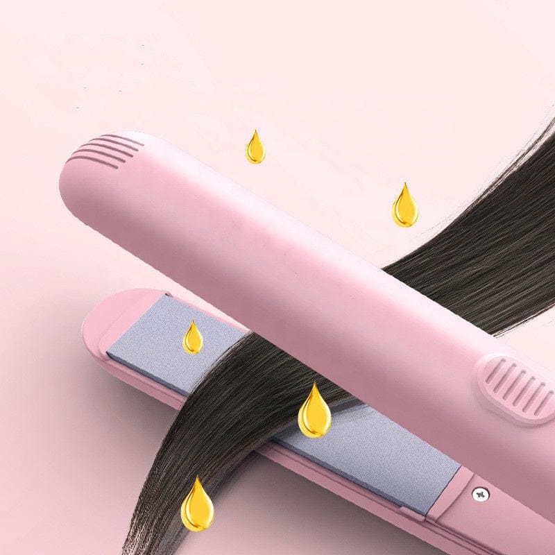 Online shopping hair styling products 2 in 1 hair straightening and curling iron portable flat iron hair straightener ceramic