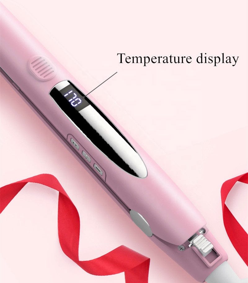 Online shopping hair styling products 2 in 1 hair straightening and curling iron portable flat iron hair straightener ceramic