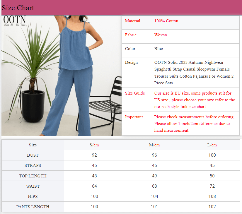 OOTN Solid 2023 Autumn Nightwear Spaghetti Strap Casual Sleepwear Female Trouser Suits Cotton Pajamas For Women 2 Piece Sets