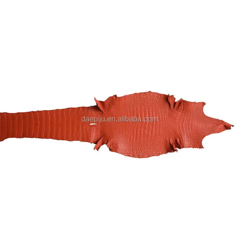 Orange Crocodile skin leather wallet carteiras de couro masculina billetera de cuero de cocodrilo