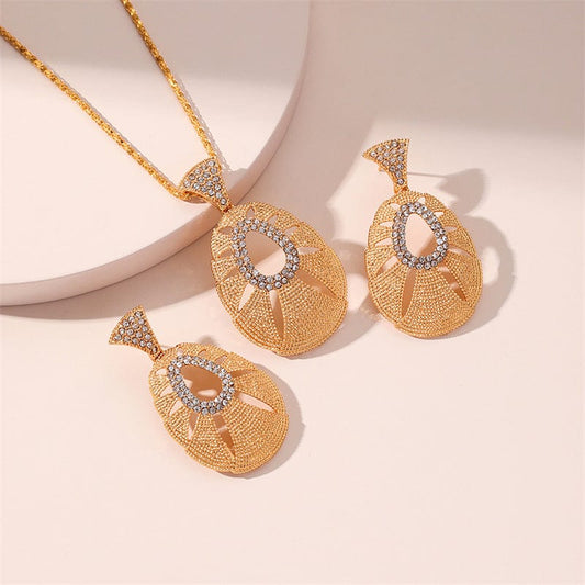 other / 1 Hawaiian Pearl Cute Bff Traditional Big Hip Hop Packaging Opalstone Pendant Bridalindian Style Diy Gold Necklace Jewelry Sets