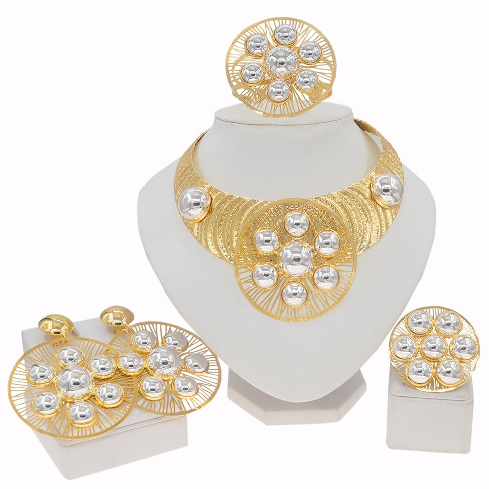 other / Gold Fashion luxury European Brazilian Gold African Hot Selling Jewelry Sets