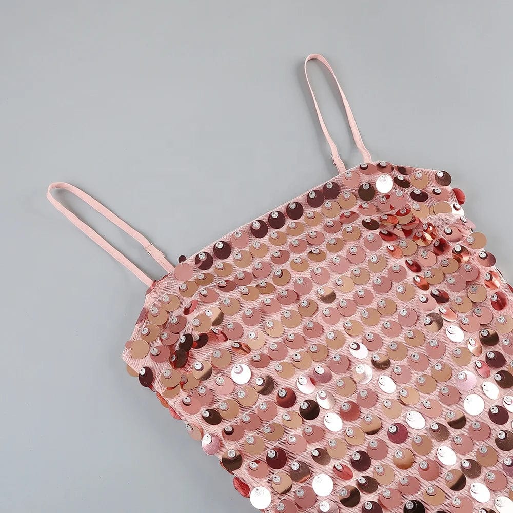 OUDINA European Fashionable Banquet Luxury Suspender Slit Dress Women Evening Elegant Long Party Dresses