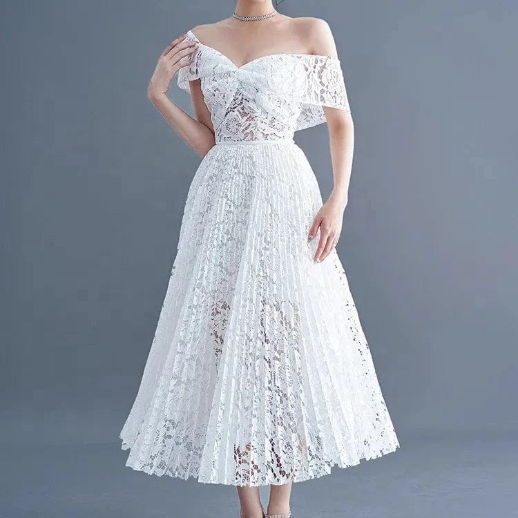 OUDINA French Lady Style Black Elegant Diamond Chain Knitted Bodycon Dress Dinner Long Dresses For Women