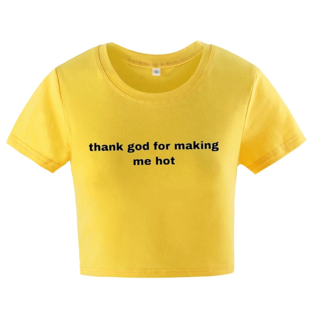 OUDINA New Women's T-shirt Spring Fashion Temperament Splicing Slimming Solid Color Crop Tops Women