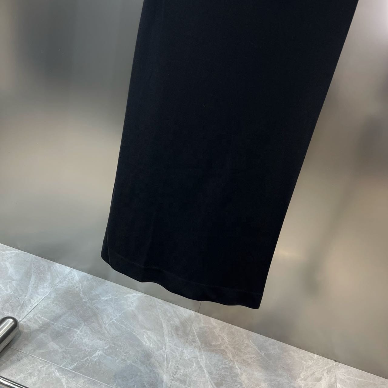 OUDINA Unique Stylish Street Denim Patchwork Casual Long Patchwork Denim Skirt High Waist Skirts For Women