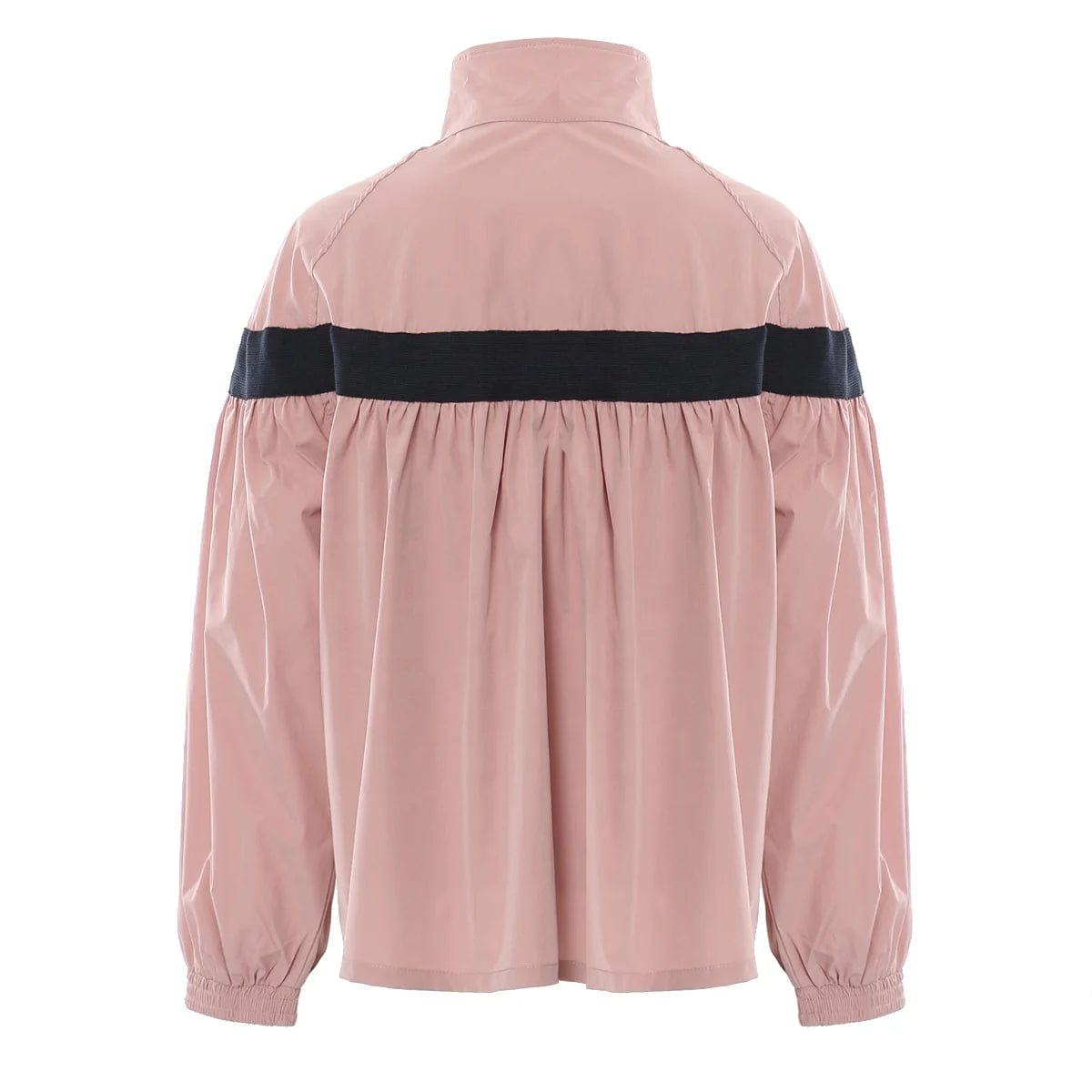 OUDINA Wholesale Manufacturer LOGO Customize Bomber Flying Irregular Pink Baseball Jackets Female Varsity Jacket Women