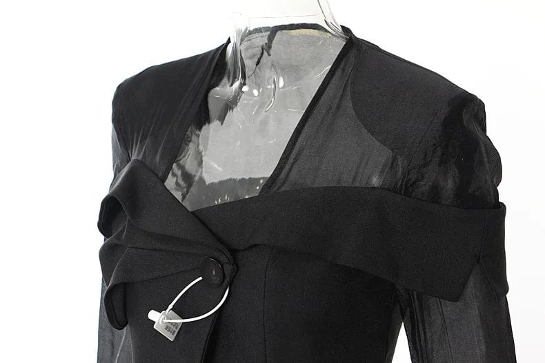 OUDINA Wholesale New See Through Plaid Suit Women's Jackets Blazer Jacket For Women