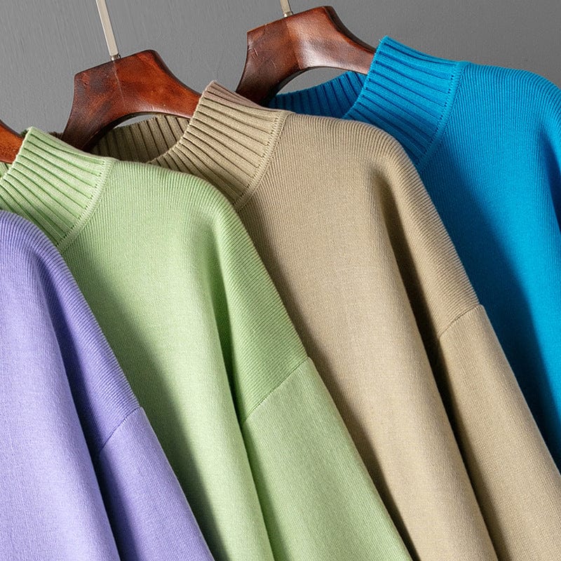 PDEP Women's 2023 Autumn New Casual Loose Fashion Long knitted sweater skirt and top Two Piece Set Wholesale top quality Sweater