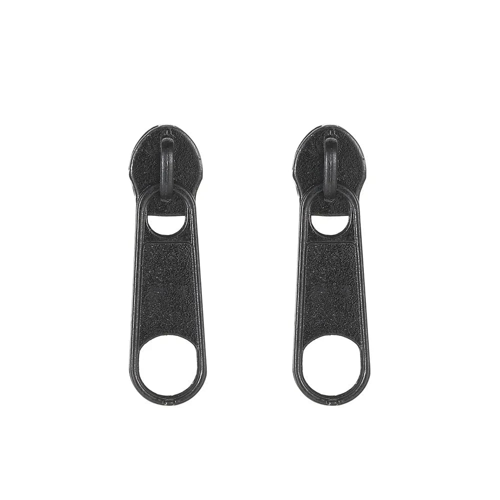 Personality Punk Zipper Head Earrings Handsome Street Minimal Eardrop Spray Paint  Earnail  Female