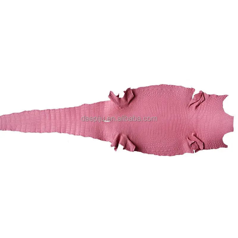 Pink Crocodile skin leather wallet carteiras de couro masculina billetera de cuero de cocodrilo