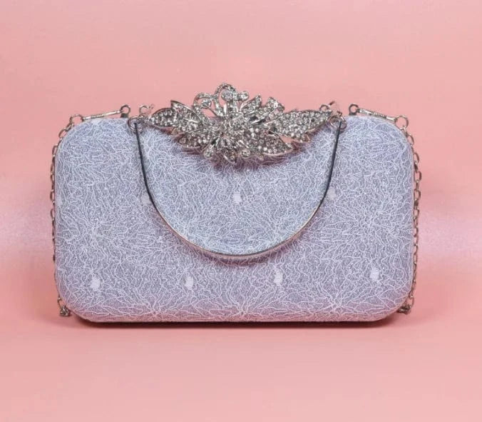 Plain Color Women Crossbody Shoulder Bag Evening Clutch Bags With Straps