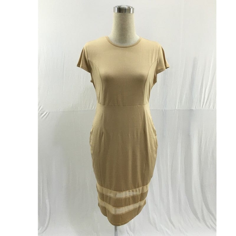 Plus size 3XL 4XL 5XL sleeveless women midi dresses gauze patchwork dress A369