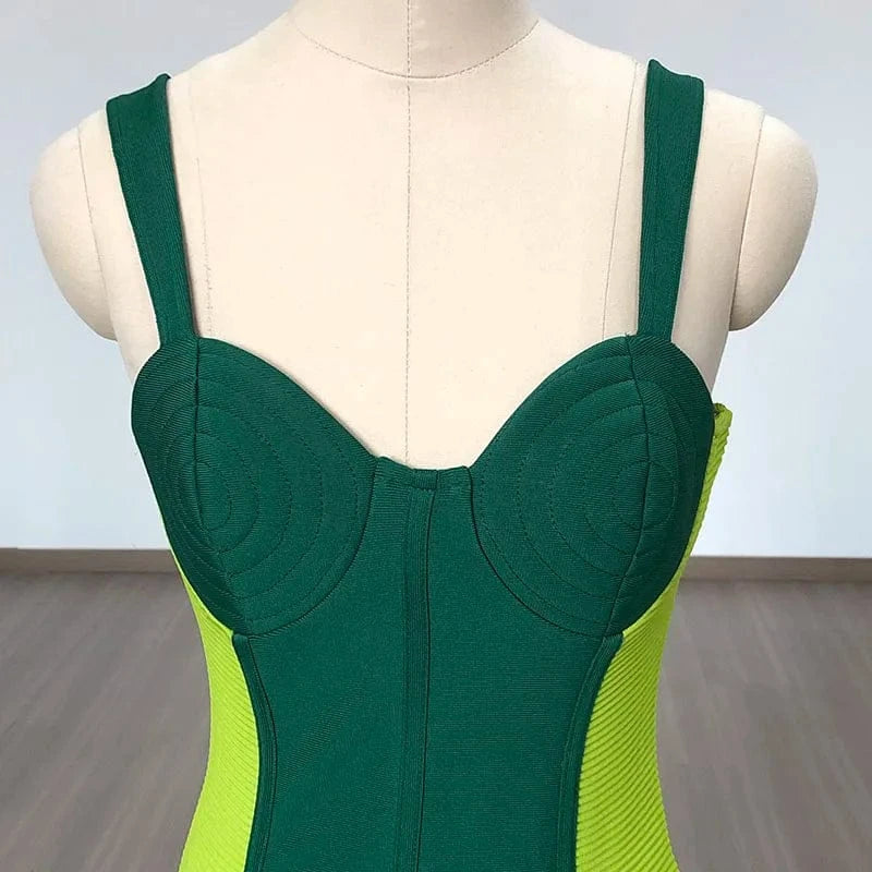 Plus Size Women's Clothing Winter Elegant Bodycon Sleeveless Bandage Party Evening Dresses