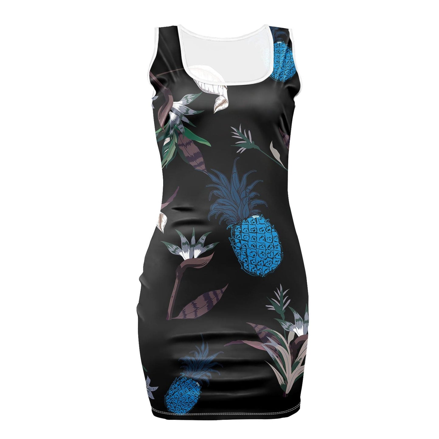 Polynesian Red Tribal Print Sexy Bodycon Ladies Elegant Dress Summer  Women Clothing 2023 Women Clothing Trend Fashion Dress