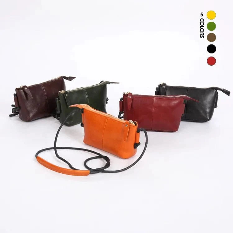 Popular Fashion Messenger Bag Genuine Leather Cross-body Bag for Women