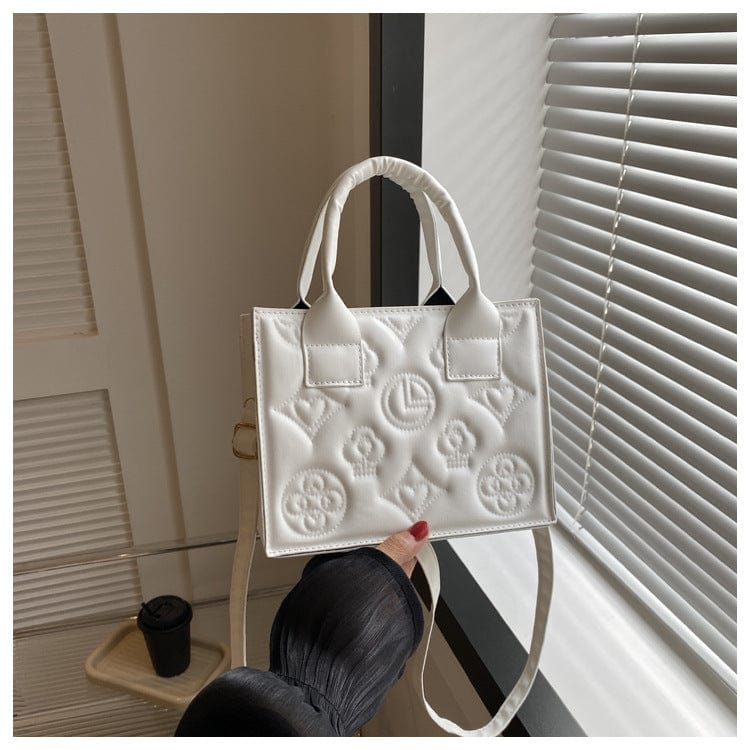 Popular hot selling square handbag women's shoulder bag pu top quality designer square bag