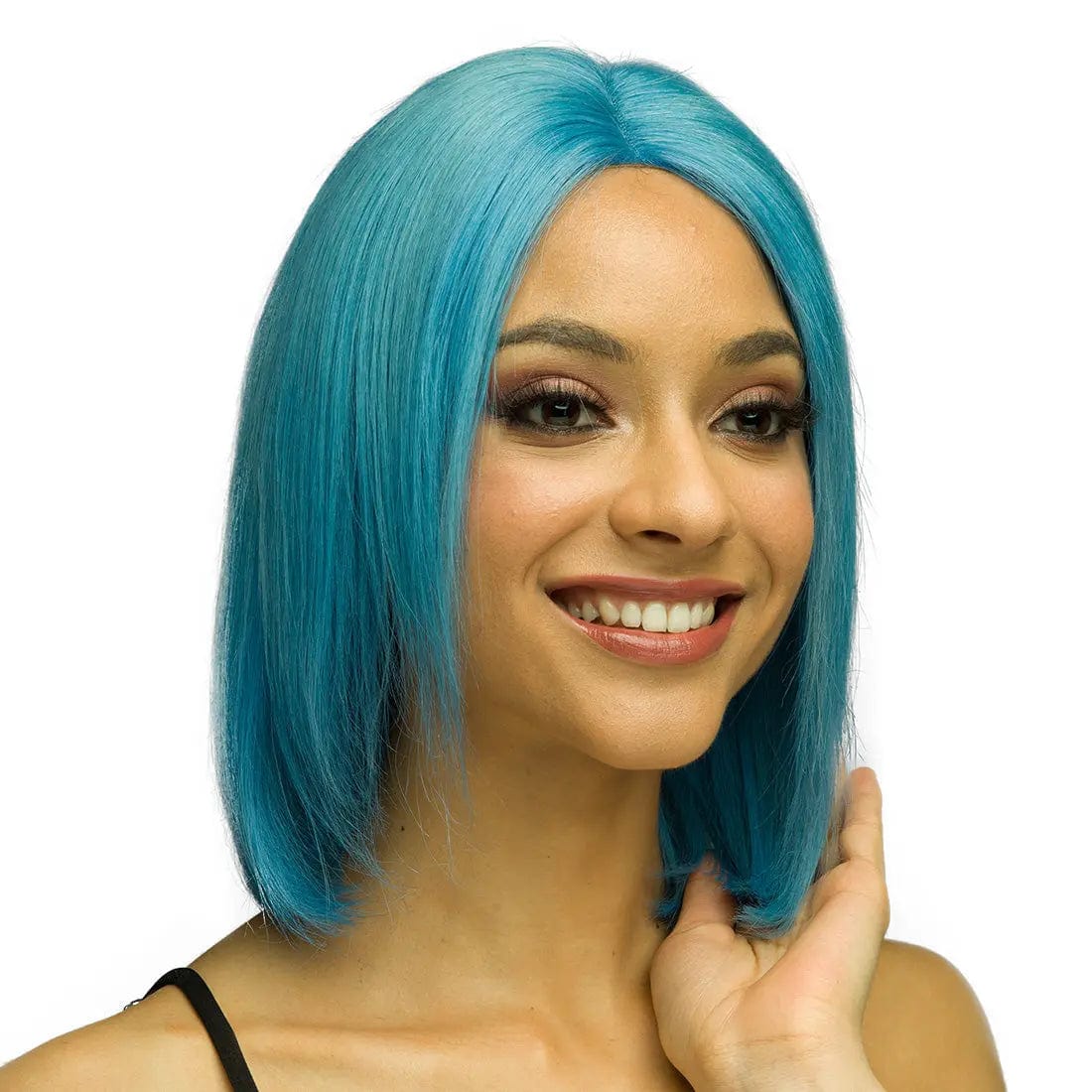 Pre Colored  Platinum Blue Virgin Hair
