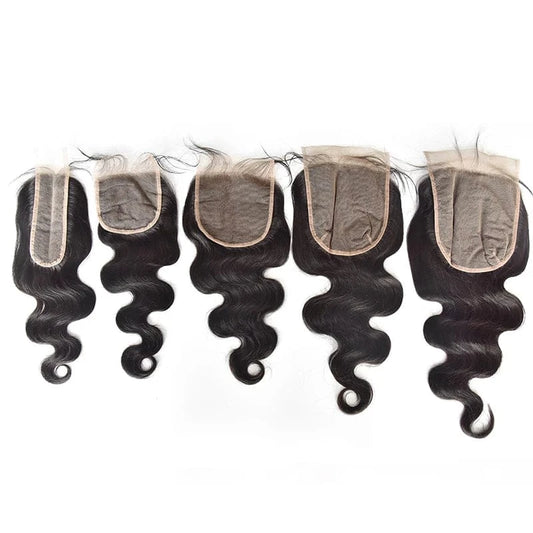 Pre plucked  4*4 5*5 6*6 13*4 13*6  HD Transparent Lace Frontal Closure cuticle aligned raw virgin hair No tangle No shedding