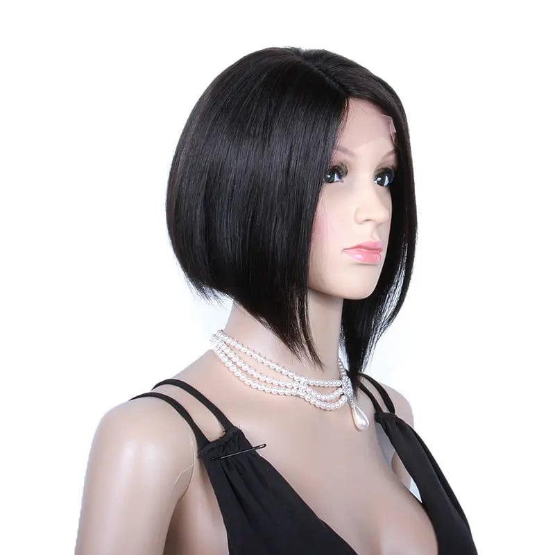 Pre Plucked Hairline Indian Hair Perruque Short Bob Pixie Cut Wig Human Hair Full Lace Wig Vendors With Baby Hair