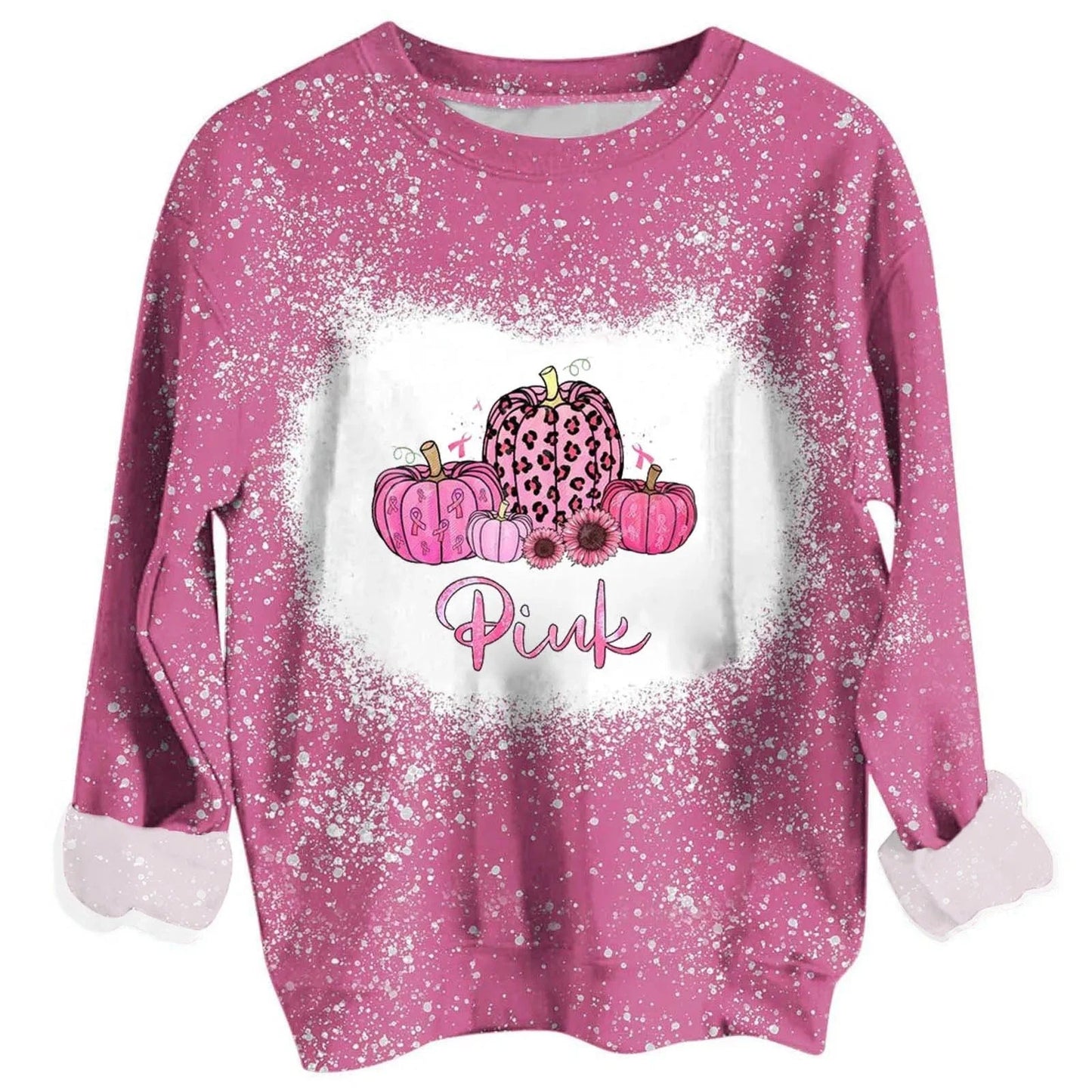 Printed / L / 26 custom Hollamas digital printing sports long sleeve women's leisure fashion all over print crewneck sweatshirt