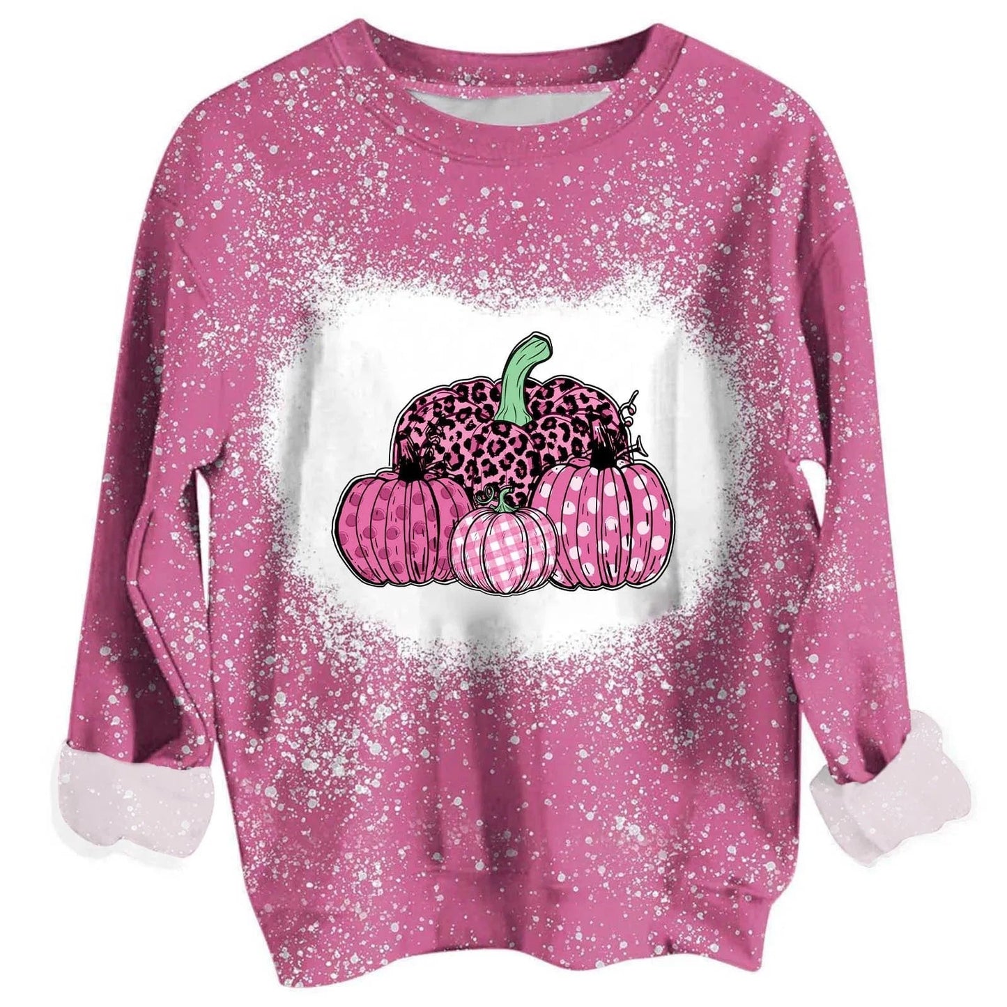 Printed / S / 6 custom Hollamas digital printing sports long sleeve women's leisure fashion all over print crewneck sweatshirt