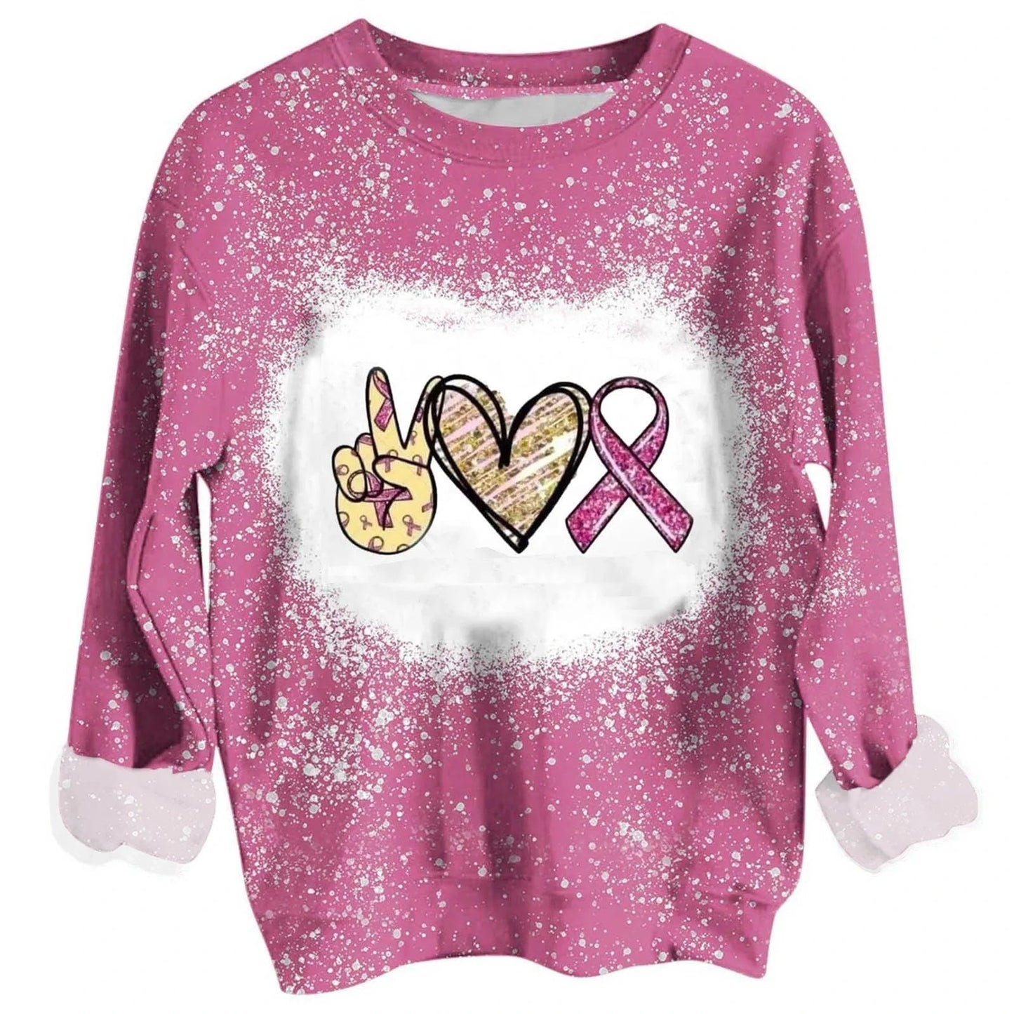 Printed / XL / 16 custom Hollamas digital printing sports long sleeve women's leisure fashion all over print crewneck sweatshirt