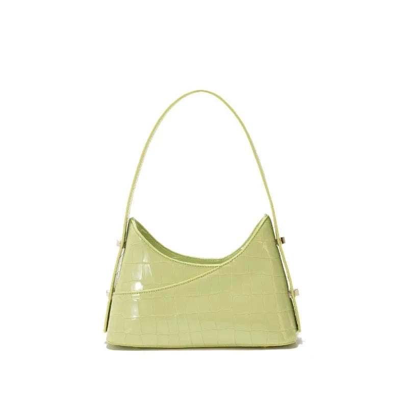 PU crocodile waterproof handbag wholesale blue shoulder bag Guangzhou factory pink new season handbag