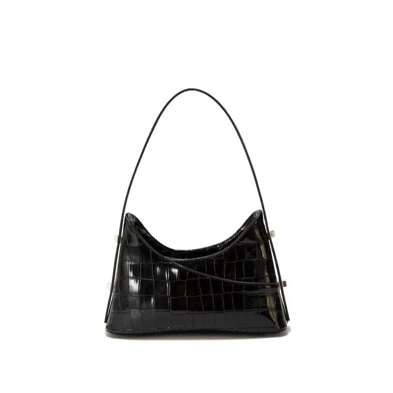 PU crocodile waterproof handbag wholesale blue shoulder bag Guangzhou factory pink new season handbag