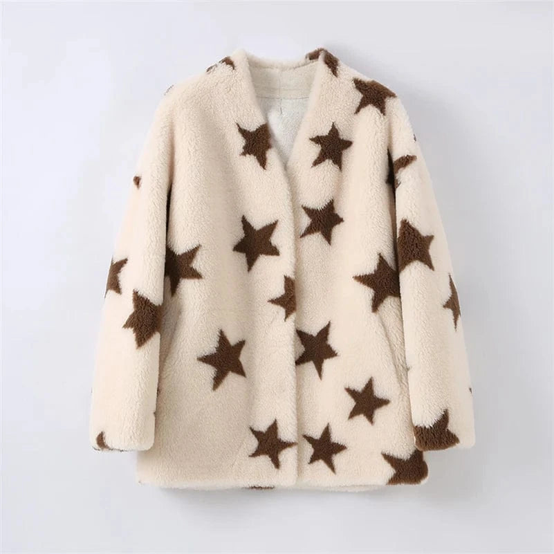 PUDI Women's Winter Warm Real Wool Fur Coat Jacket Girl's Lady Over Size Fur Parka Trench CT129