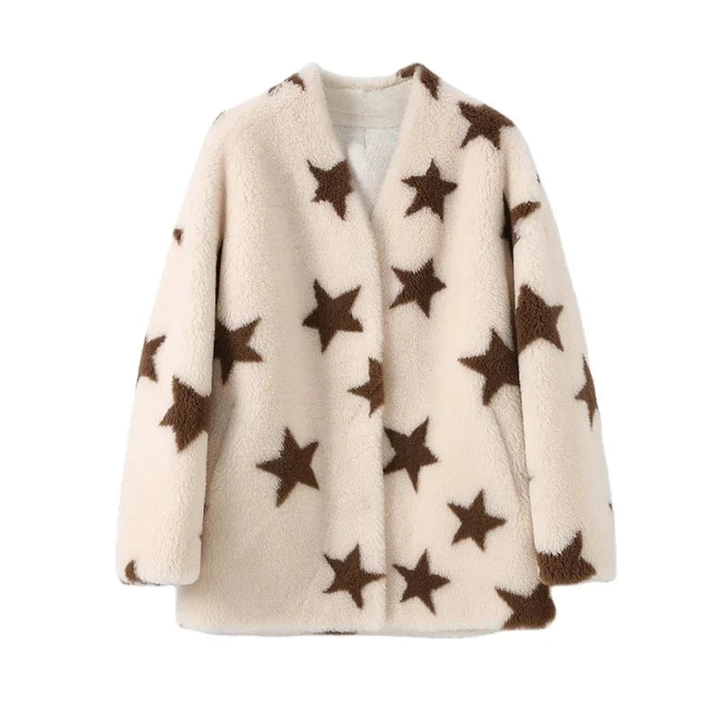 PUDI Women's Winter Warm Real Wool Fur Coat Jacket Girl's Lady Over Size Fur Parka Trench CT129