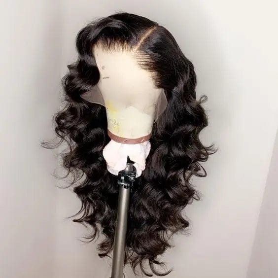 Raw Perruque Cheveux Humain Virgin Human Hair 13X6 Deep Wave Lace Front Wig With Deep Part Line For African Woman