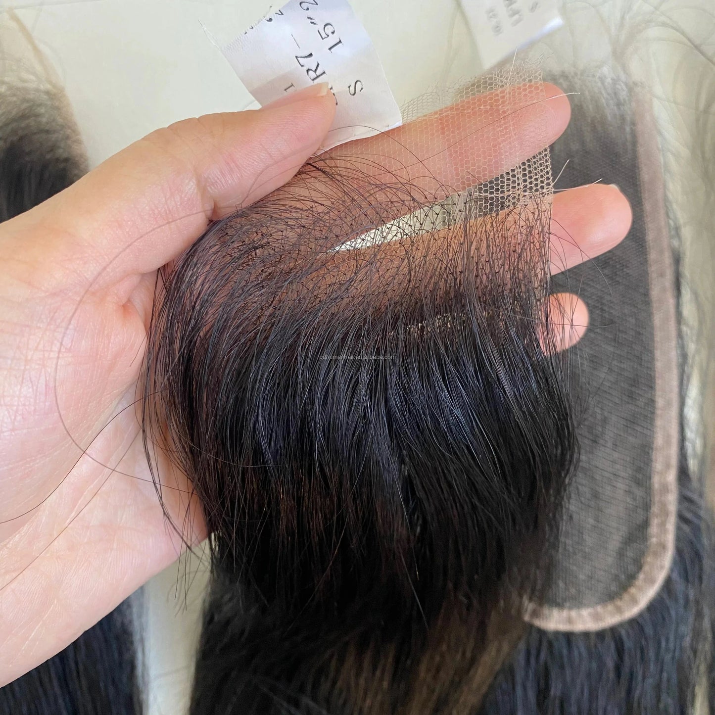 Raw Virgin Cuticle Aligned Natural color Free Part 2x6 2*6 deep part hd lace Closure with Baby Hair