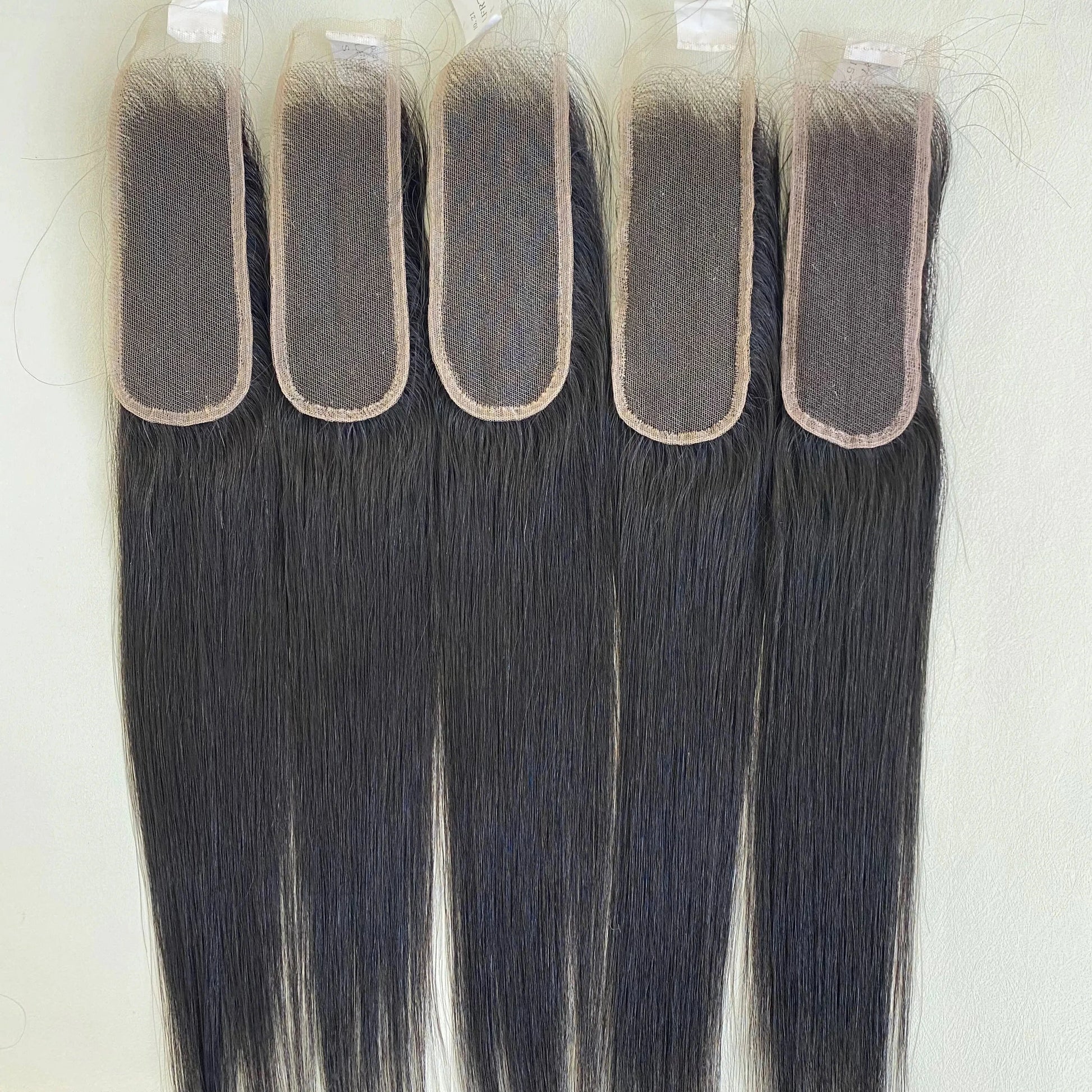 Raw Virgin Cuticle Aligned Natural color Free Part 2x6 2*6 deep part hd lace Closure with Baby Hair
